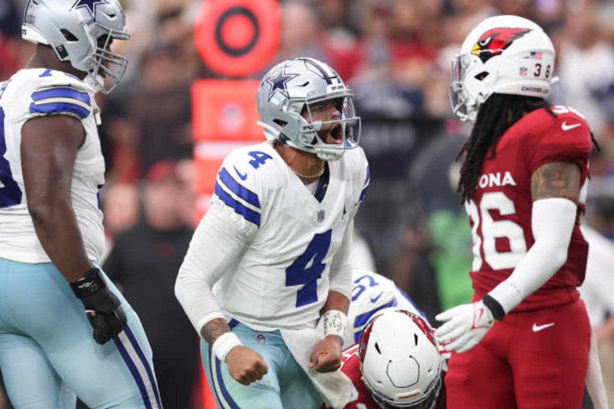 Dak Prescott of the Cowboys
